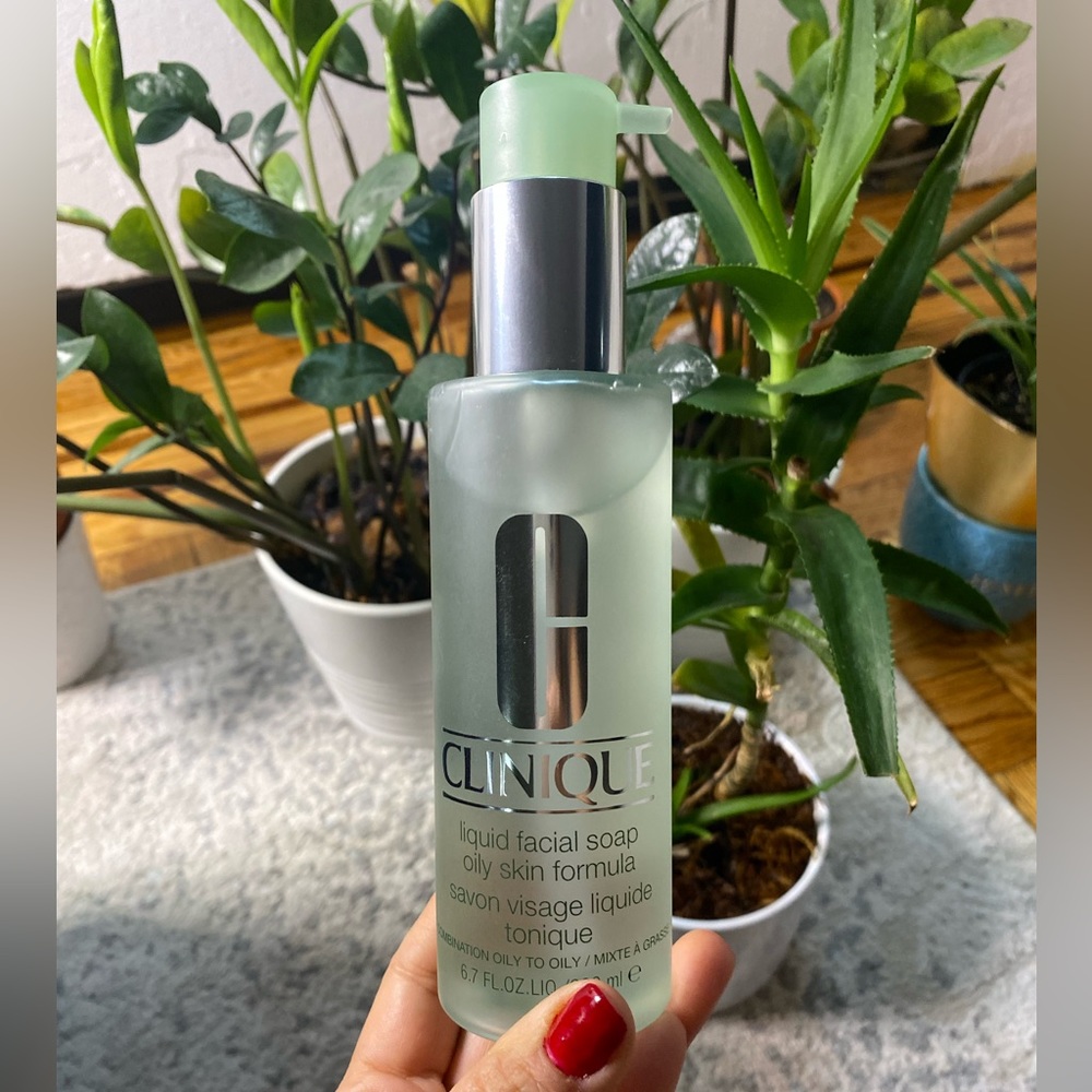 Clinique Liquid Facial Soap  oily skin formula 6.7 fl Oz